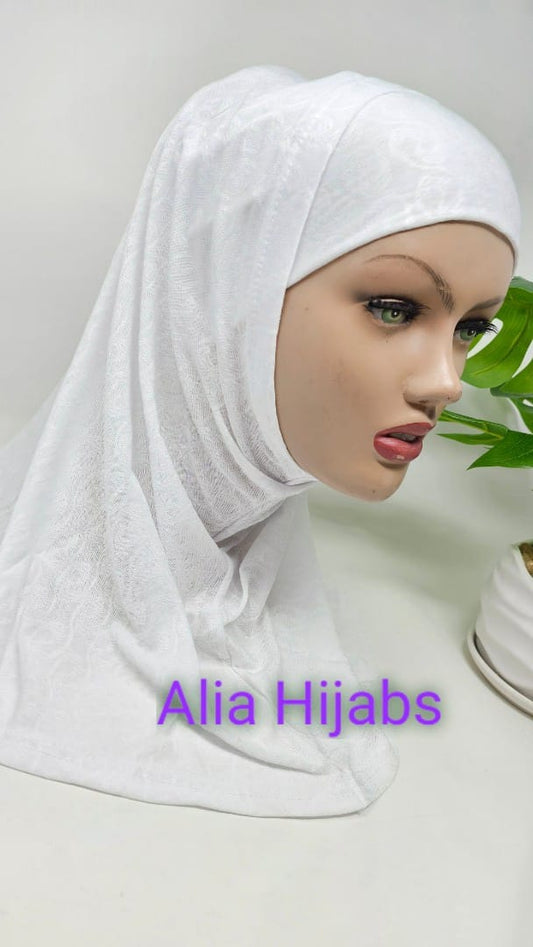 Sham White Wavy 0953