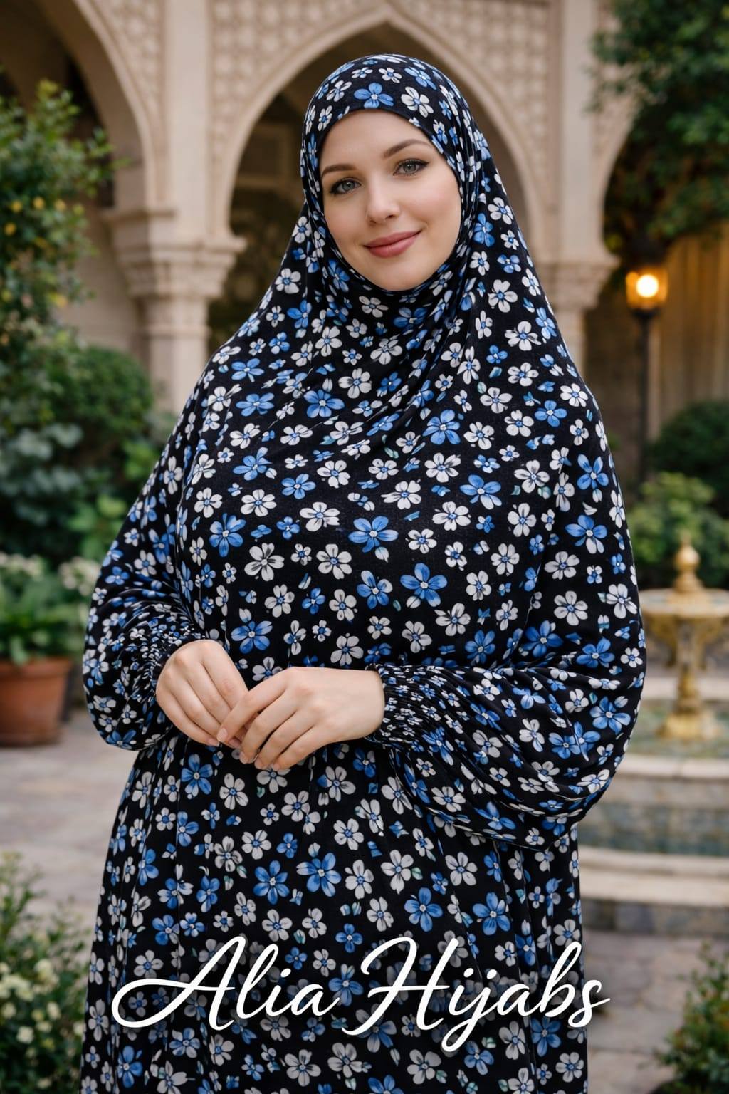 Blue / Black & Off White