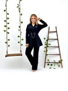 Black Women's Summer Suit