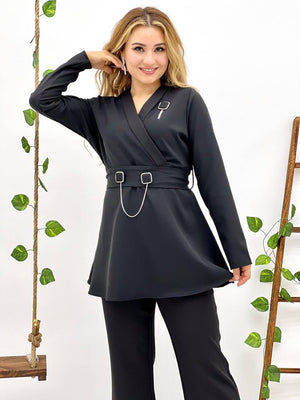 Black Women's Summer Suit