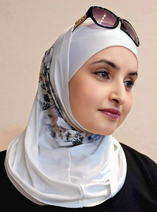 Flora Off White Latte Black 0297