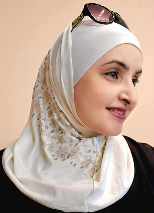 Flora Cream Latte Daisey 2745