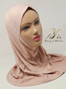 Flamingo Pink Plain Lycra LPH1P