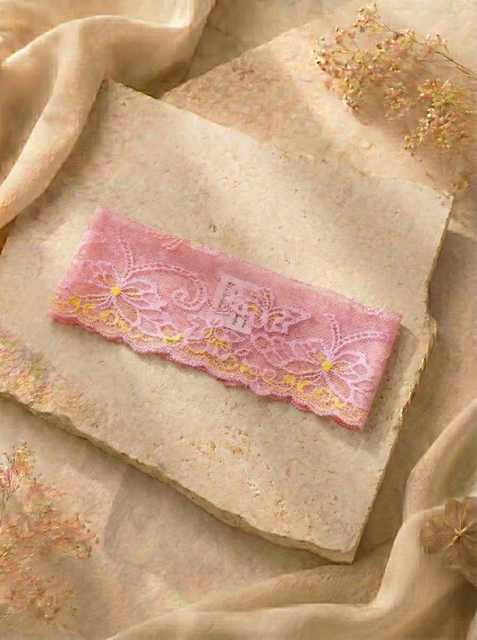 Pink Lace/Dantel Headband