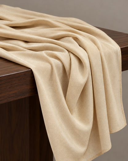 Sparkly Golden Jersey Shawl JER-24