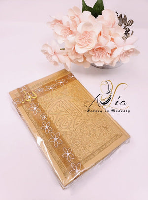 Large Colored Holy Quran in Arabic 20 x 14 CM = 8" x 5.5"