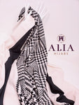 Differenza Black & Light Blush Designer Shawl