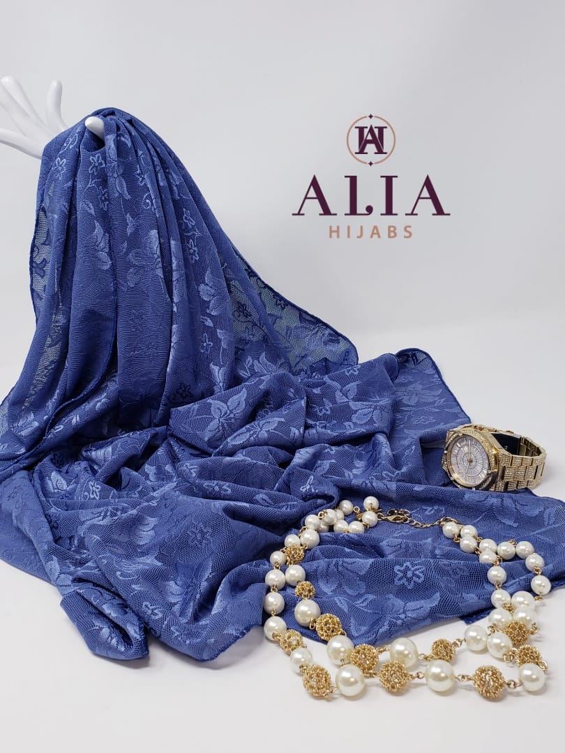 Space Blue Shawl LD-06