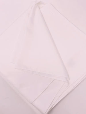 Off-White Double Face Silk Satin Square Scarf