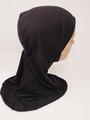 Black Ninja Hijab Full Headband Cover  حجاب الننجا