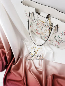 Wavy Colors Soft Satin Shawl  WS-02