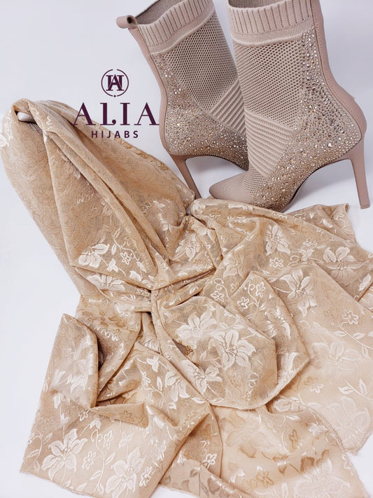 Golden Dantel Shawl LD-11