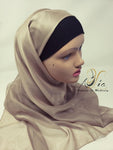Gold Organza Shawl 04