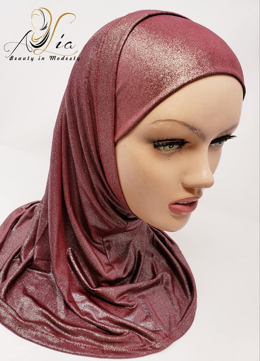 Shima Maroon Golden SHPL-3865