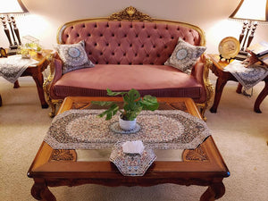Light Beige Chanel Cushion Cover Set Of Two