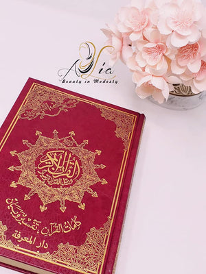 Hardcover Quran with Color Coded Tajweed Rules
