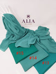 Plain Crepe Chiffon Shawls Group # 6