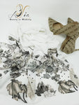 Army Green Floral Design