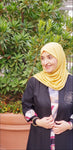 Sparkly Yellow Jersey Shawl JER-23