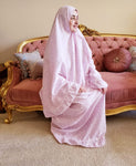 Pink 2 Pcs Prayer Clothes