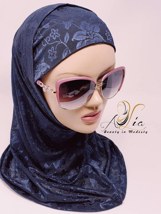 Dana Denim Blue DH2P-8349 - Alia Hijabs